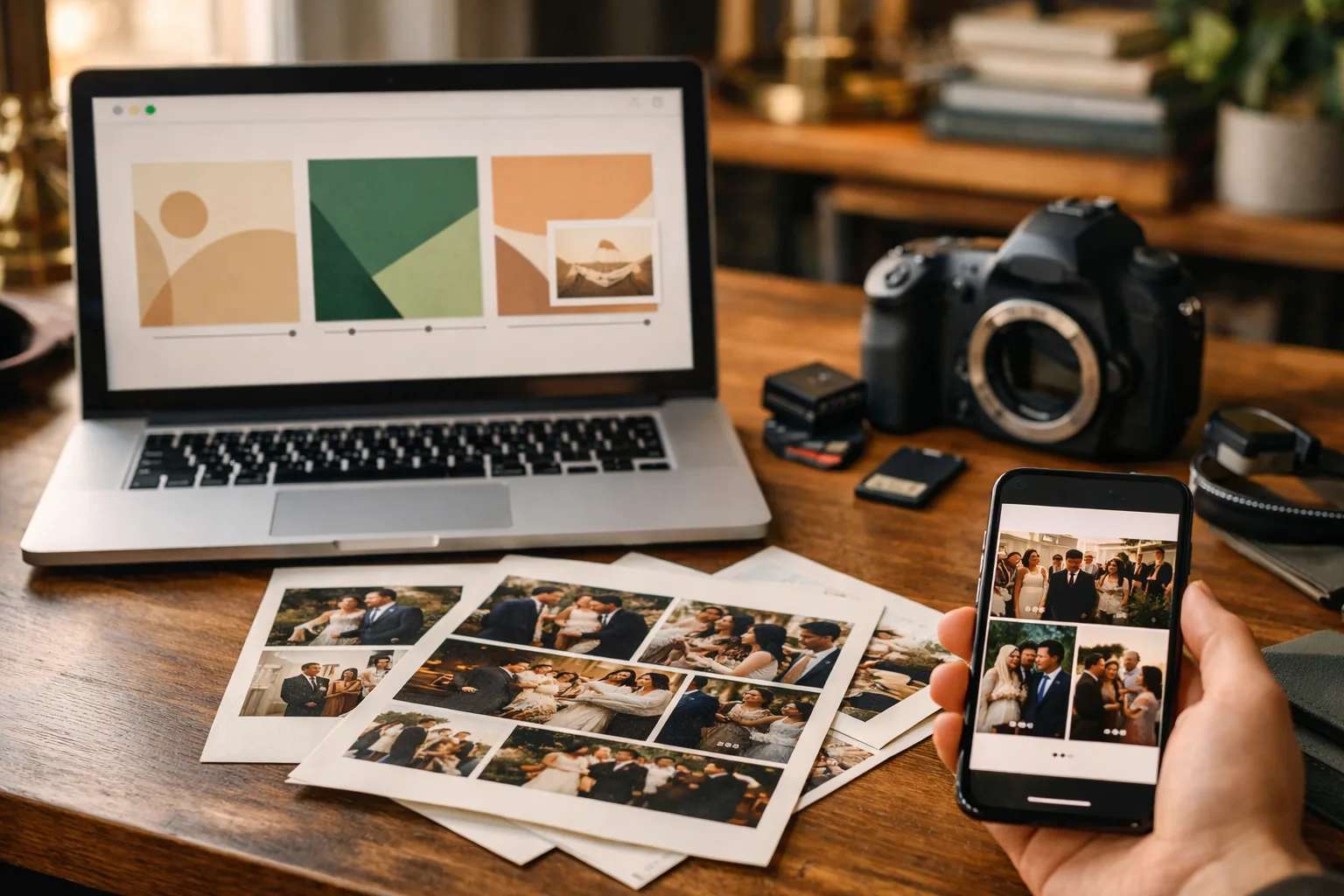 Photo Stitch carousel workflow preview